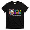 Give A Hoot Autism Awareness T-Shirt Hoodie, Sweatshirt | CoreVibeTees.com