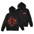 Glare - Devil Zip-Up Hoodie T-Shirts, Sweatshirt | CoreVibeTees.com (Image 1)