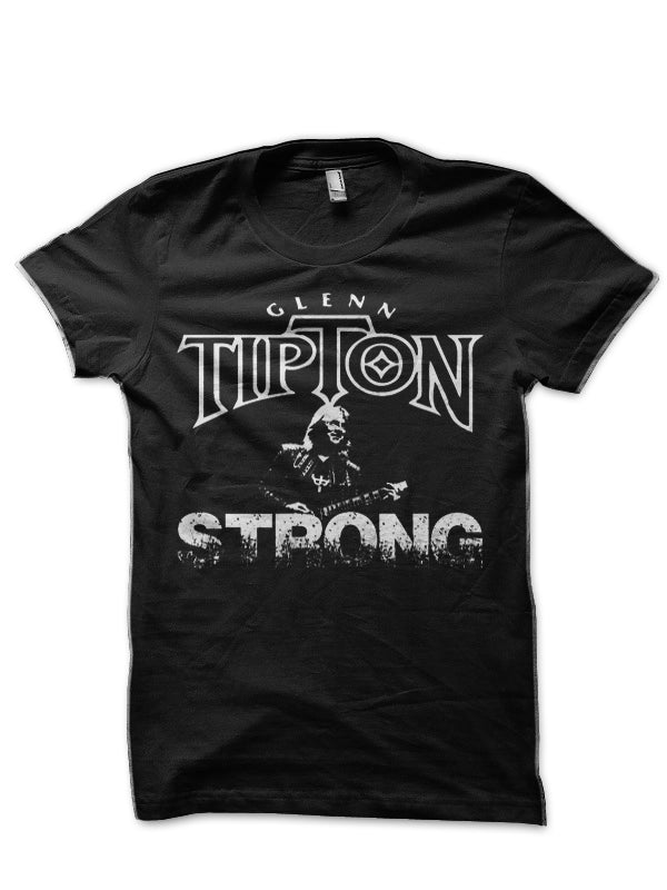 Glenn Tipton Strong Black T-Shirt Hoodie, Sweatshirt | CoreVibeTees.com