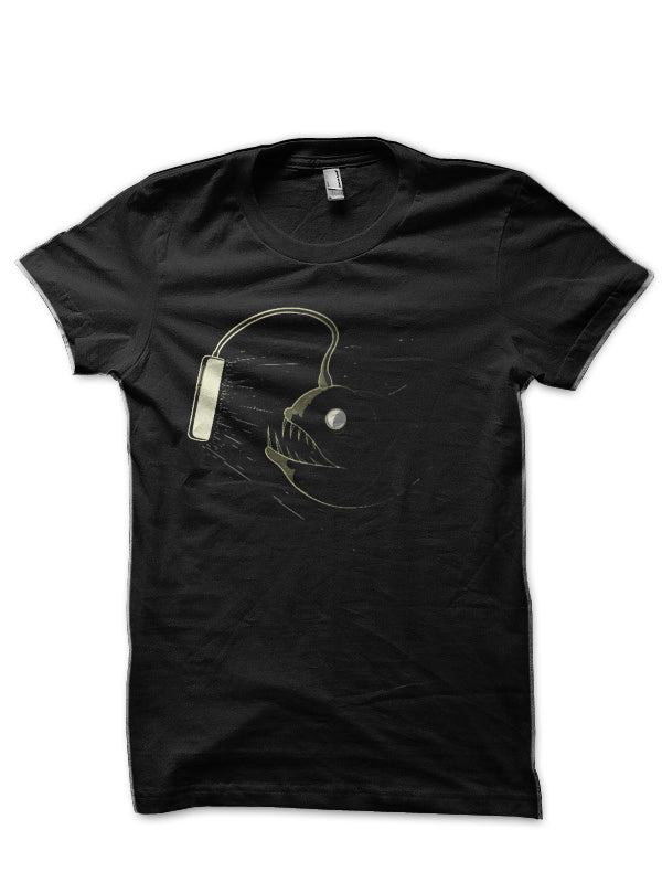 A glow In The Dark â€“ Deep Sea Fish Black T-Shirt Hoodie, Sweatshirt | CoreVibeTees.com