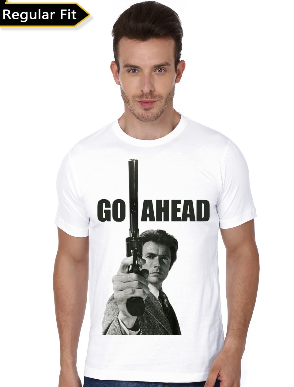 Go Ahead Make My Day Tee Hoodie, Sweatshirt | CoreVibeTees.com