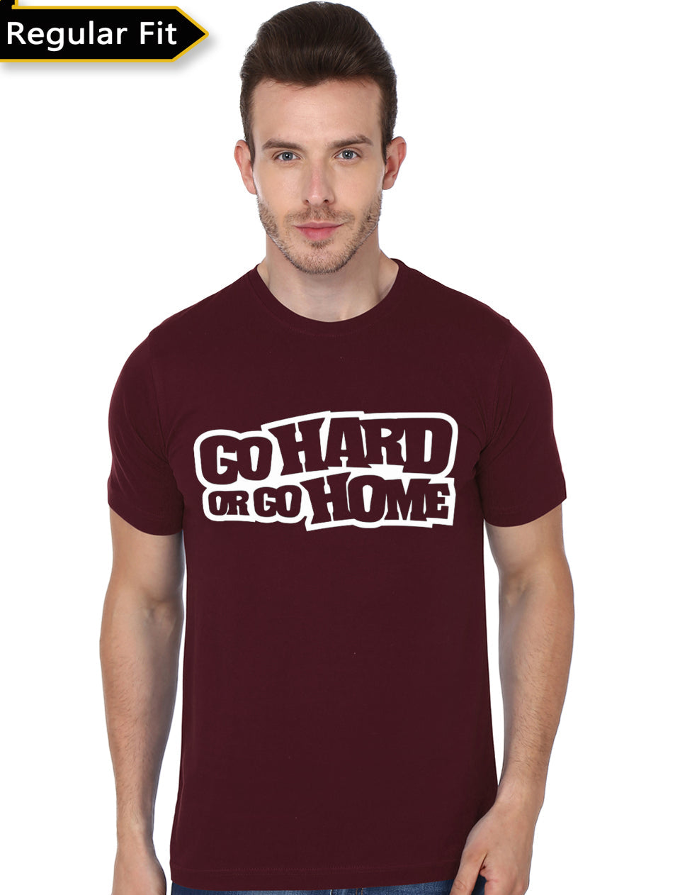 Go Hard Or Go Home Maroon Tee Hoodie, Sweatshirt | CoreVibeTees.com