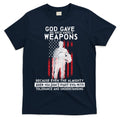 God Gave Weapons To Fight Evil T-Shirt Hoodie, Sweatshirt | CoreVibeTees.com