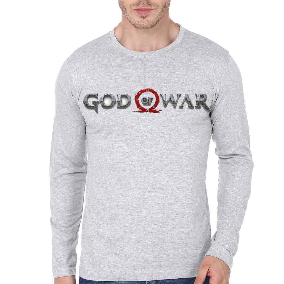 God of War Grey Full Sleeve T-Shirt Hoodie, Sweatshirt | CoreVibeTees.com