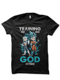 Super Saiyan Training To Go God Mode Black T-Shirt Hoodie, Sweatshirt | CoreVibeTees.com