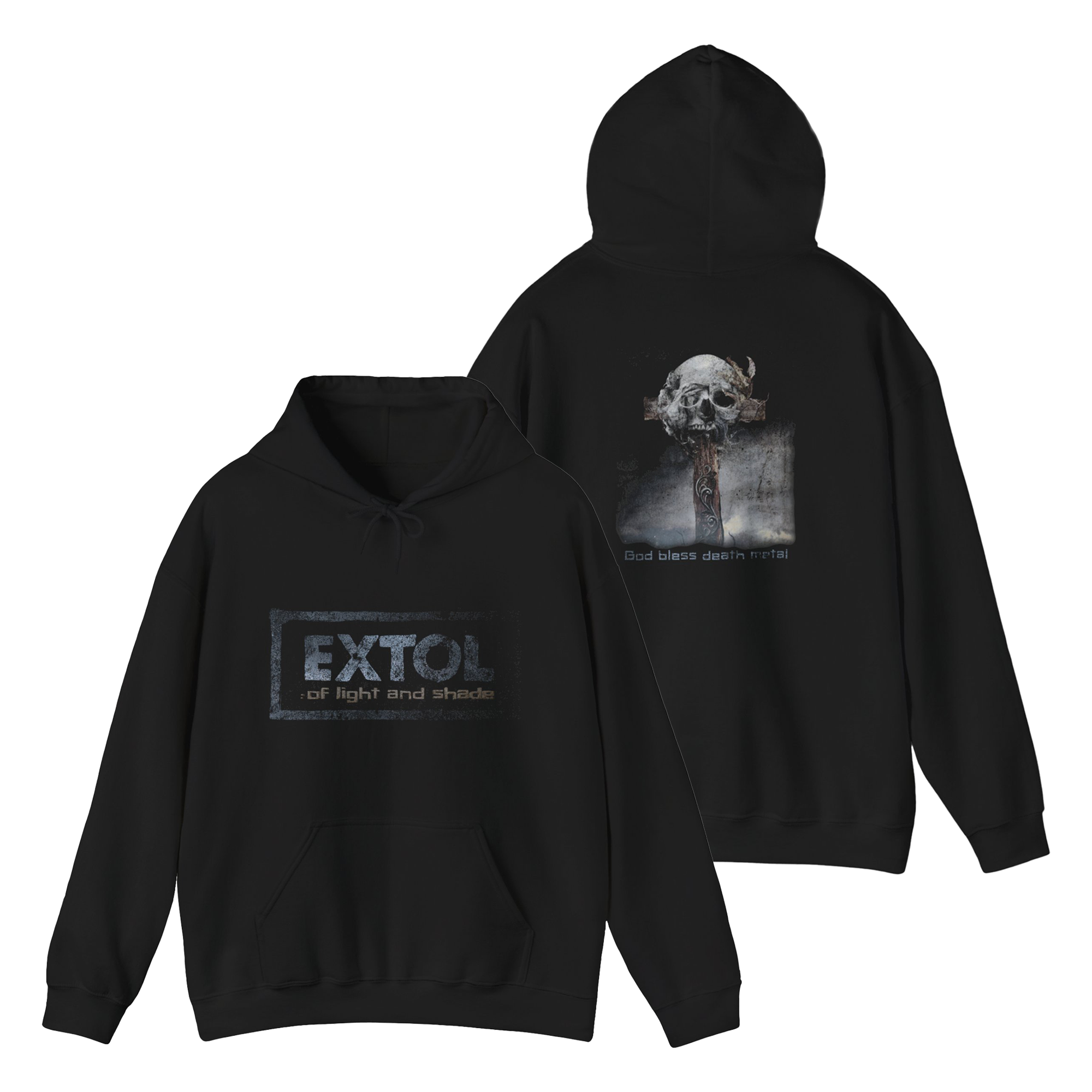 EXTOL - God Bless Death Metal Hoodie T-Shirts, Sweatshirt | CoreVibeTees.com