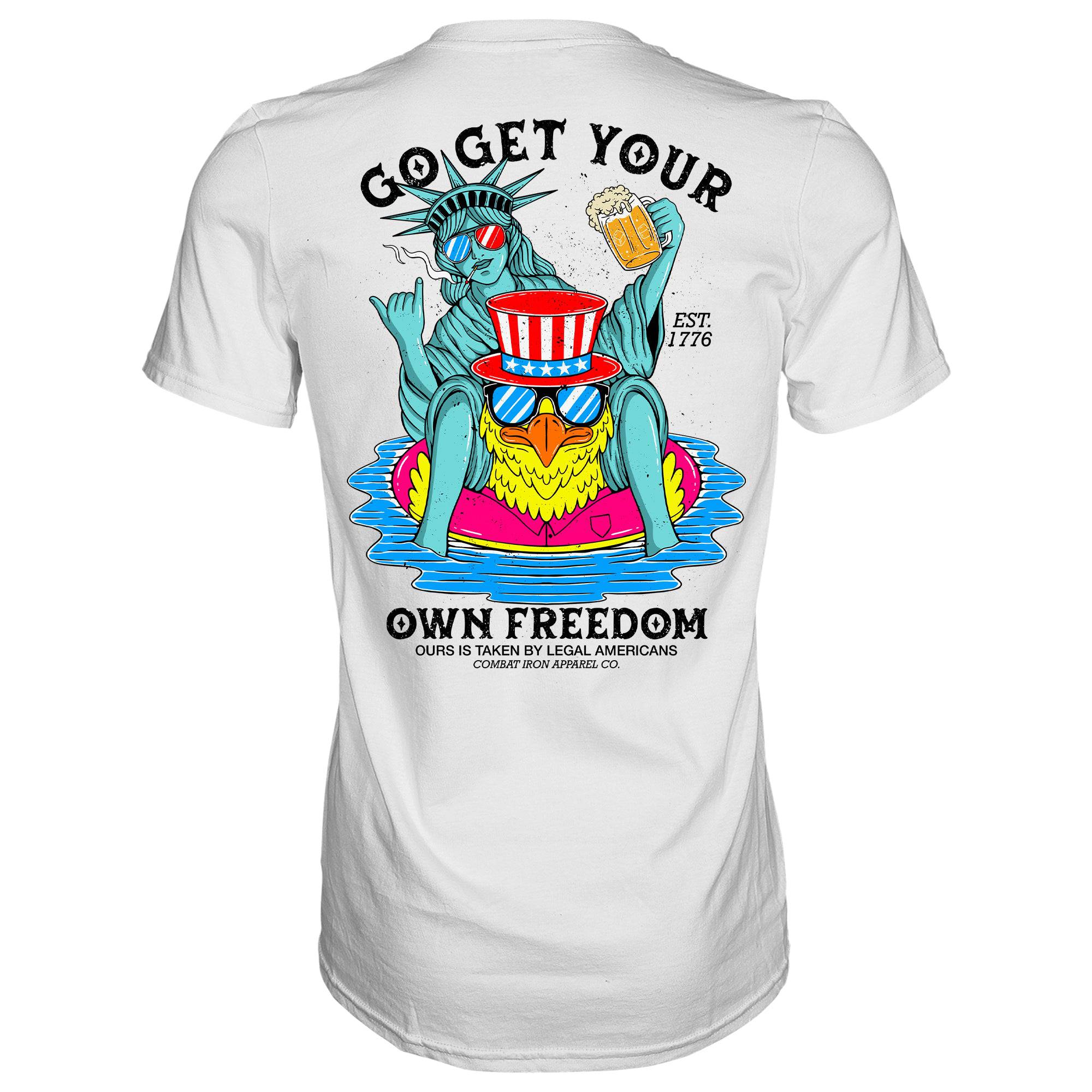 Get Your Own Freedom Men's T-Shirt Hoodie, Sweatshirt | CoreVibeTees.com (Image 3)