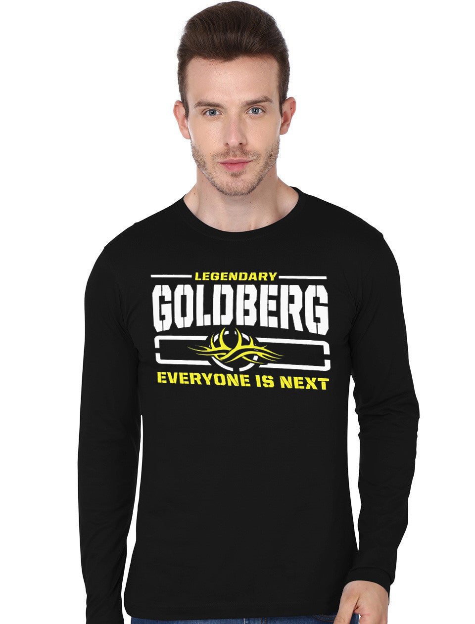 Legendary Goldberg Black Full Sleeve T-Shirt Hoodie, Sweatshirt | CoreVibeTees.com