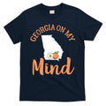 Georgia On My Mind GA Atlanta Peach Funny Southern State T-Shirt Hoodie, Sweatshirt | CoreVibeTees.com