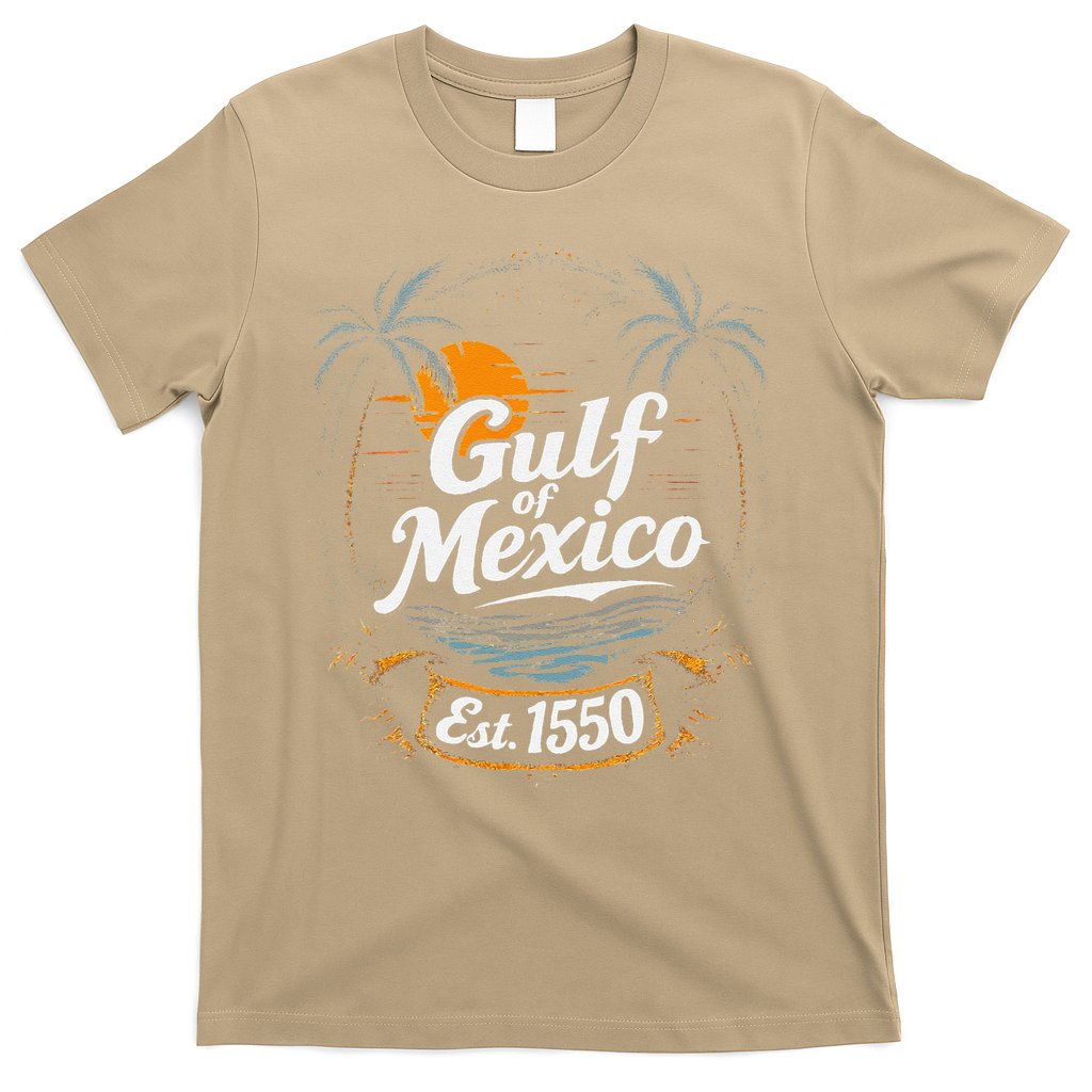Gulf Of Mexico Est 1550 Retro Vintage Beach T-Shirt Hoodie, Sweatshirt | CoreVibeTees.com