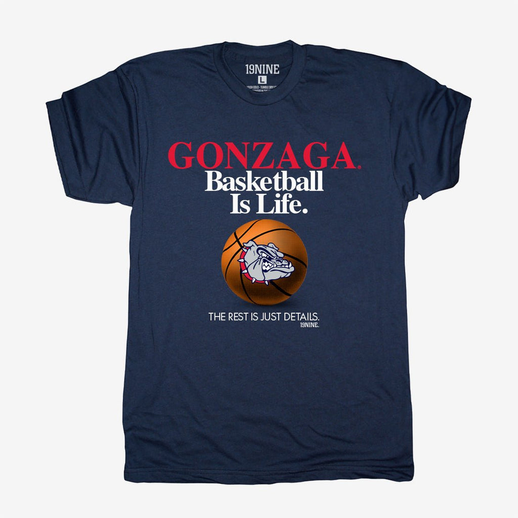 Basketball Is Life‚Ñ¢ Tee - Gonzaga Hoodie, Sweatshirt | CoreVibeTees.com (Image 3)