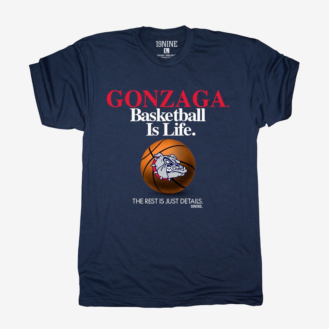 Basketball Is Life‚Ñ¢ Tee - Gonzaga Hoodie, Sweatshirt | CoreVibeTees.com (Image 3)