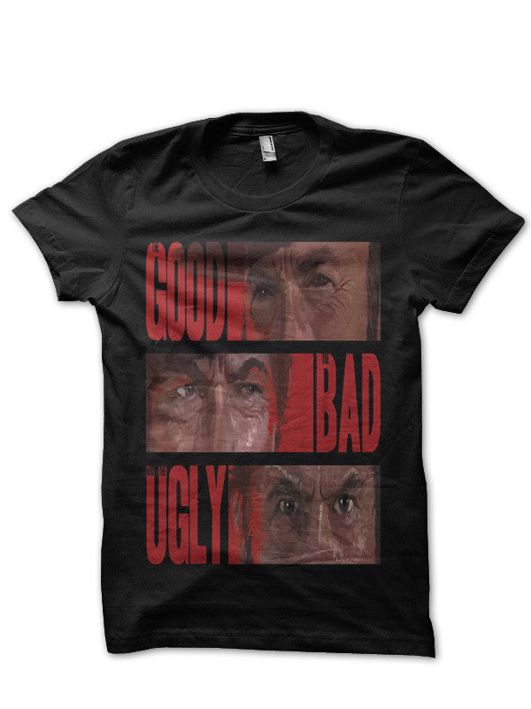 Good Bad Ugly Black T-Shirt Hoodie, Sweatshirt | CoreVibeTees.com