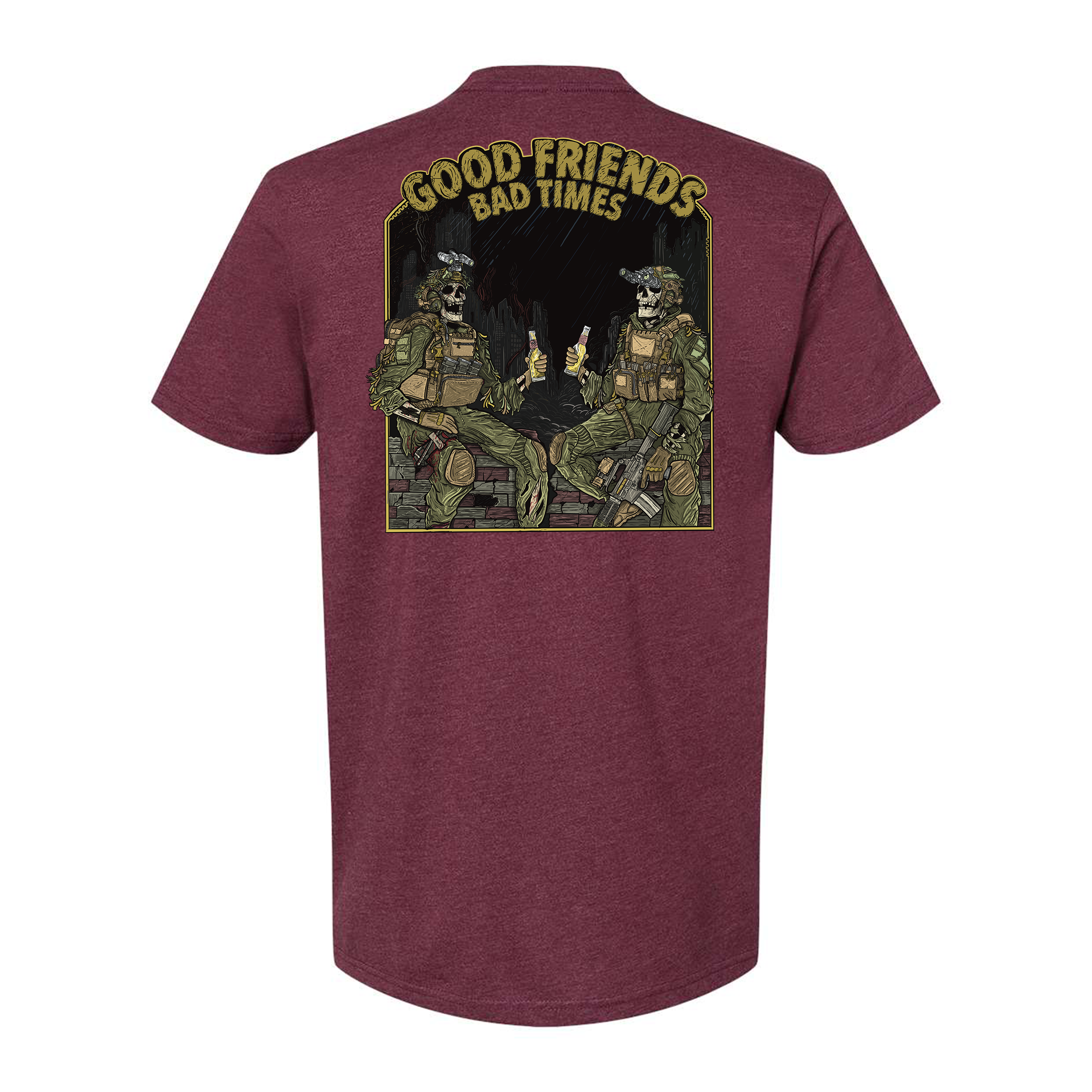 Good Friends Tee Hoodie, Sweatshirt | CoreVibeTees.com (Image 2)
