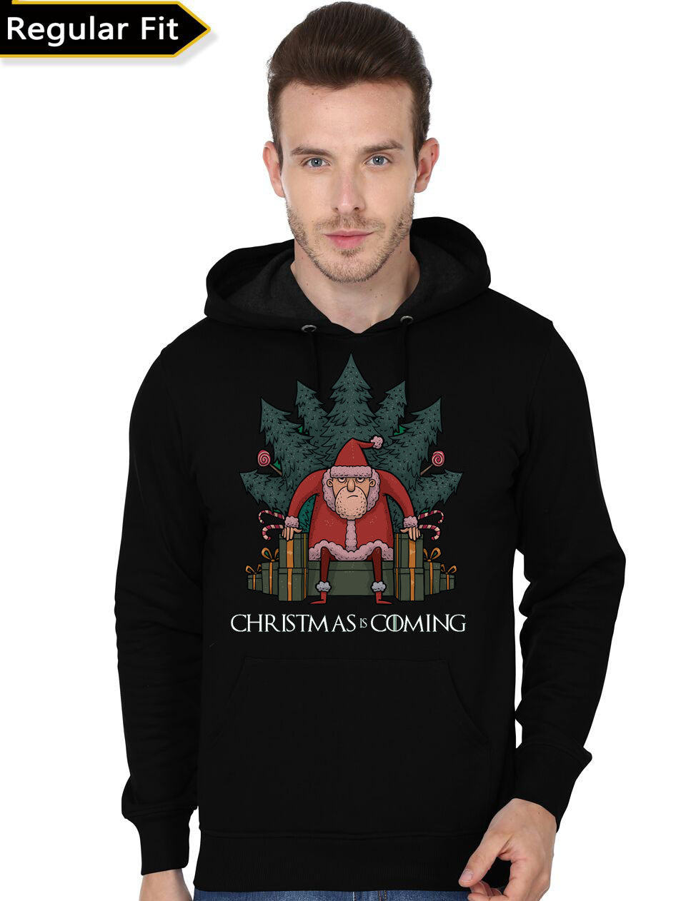 Santa Of Thrones Black Hoodie T-Shirts, Sweatshirt | CoreVibeTees.com
