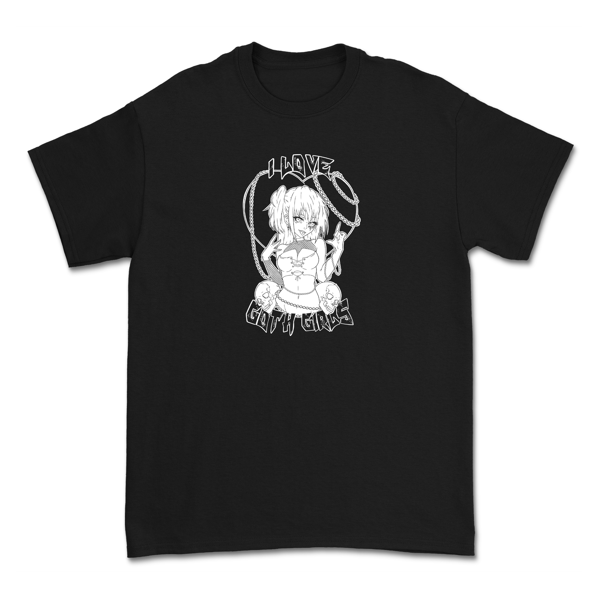 Aryia - Goth Girls T-Shirt Hoodie, Sweatshirt | CoreVibeTees.com