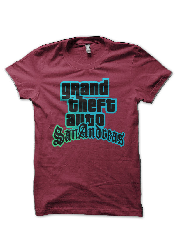 Grand Theft Auto San Andreas T-Shirt Style006 Hoodie, Sweatshirt | CoreVibeTees.com