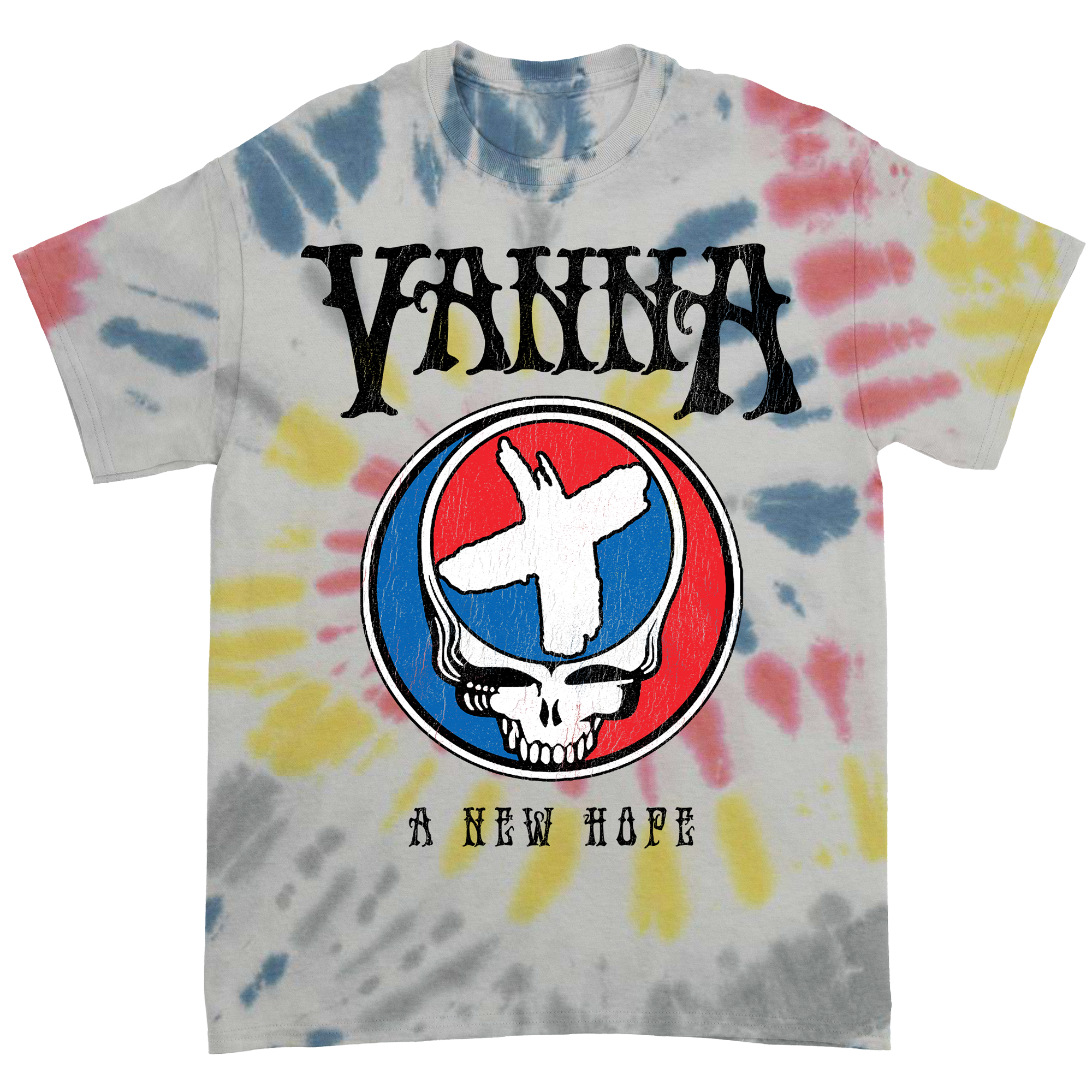 Vanna - Grateful Dead Tie Dye Tee Hoodie, Sweatshirt | CoreVibeTees.com (Image 2)