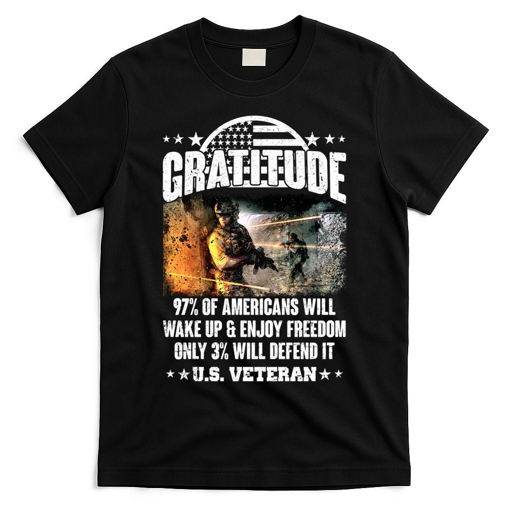 Gratitude United States of America U.S. Veteran Fact T-Shirt Hoodie, Sweatshirt | CoreVibeTees.com