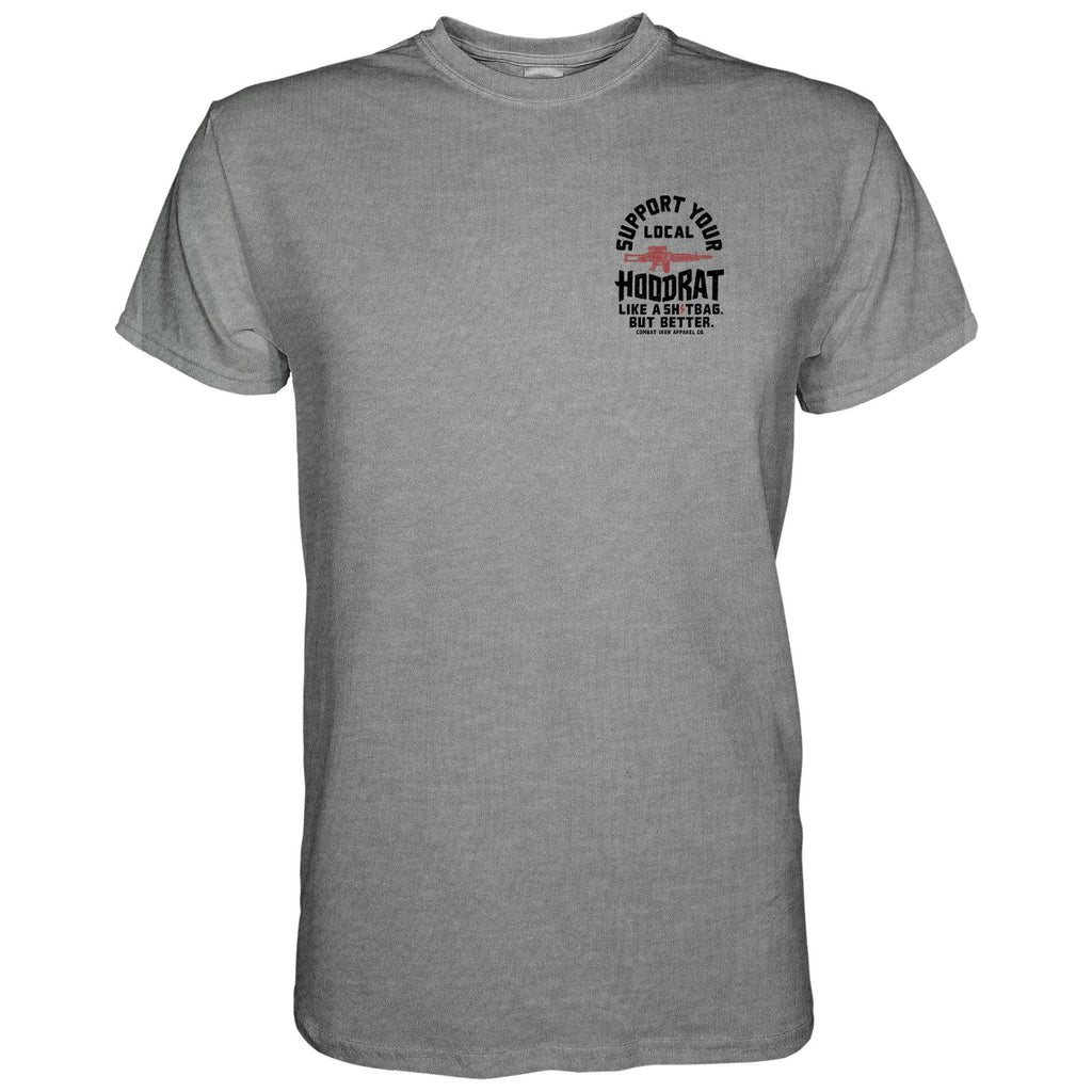 Support Your Local Hoodrat Men's T-Shirt Hoodie, Sweatshirt | CoreVibeTees.com (Image 2)