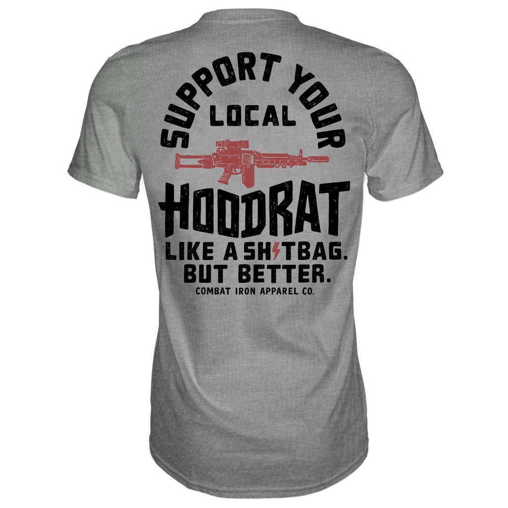 Support Your Local Hoodrat Men's T-Shirt Hoodie, Sweatshirt | CoreVibeTees.com (Image 1)