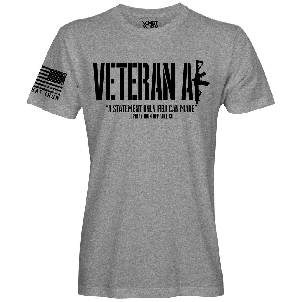 Veteran AF Men's T-Shirt Hoodie, Sweatshirt | CoreVibeTees.com (Image 4)