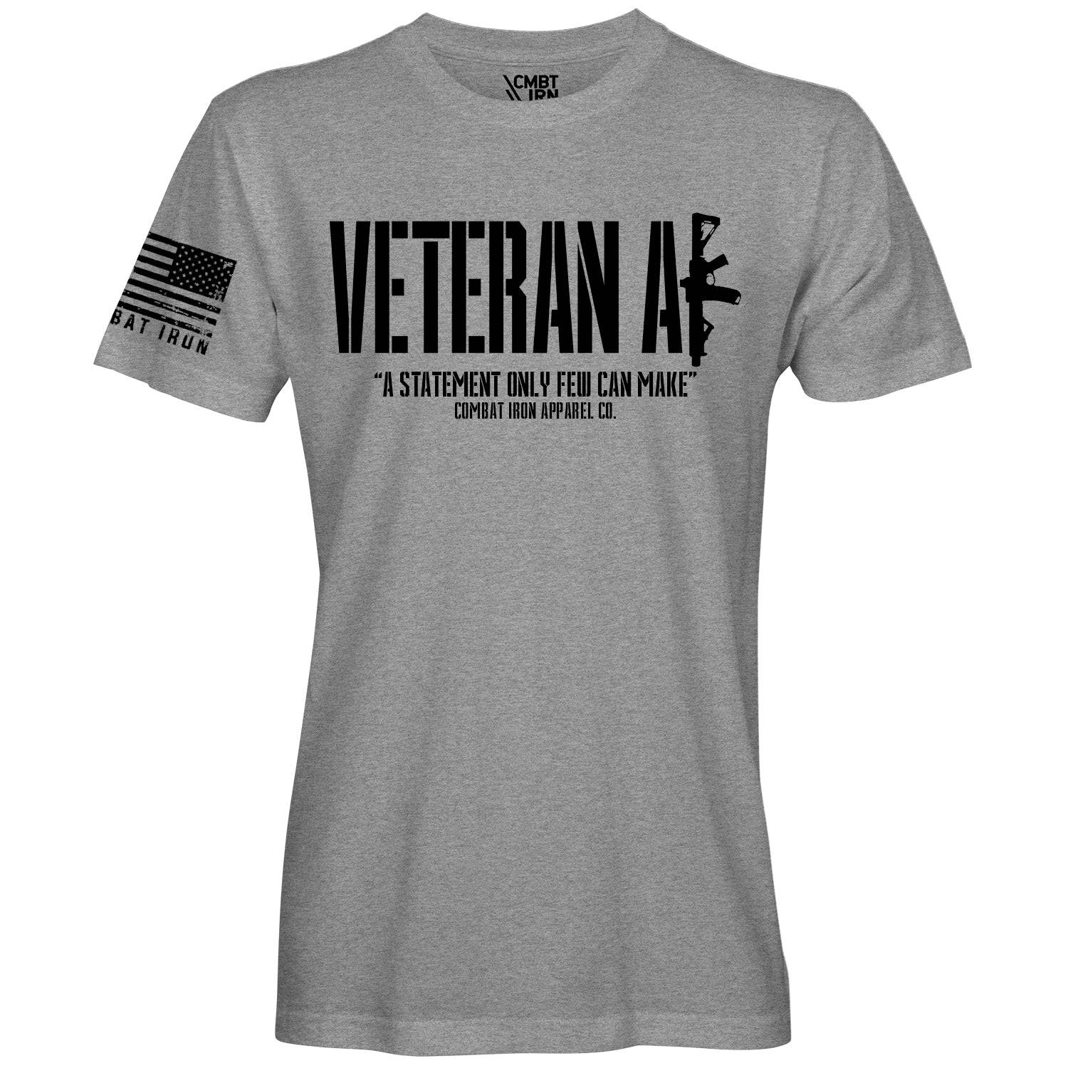 Veteran AF Men's T-Shirt Hoodie, Sweatshirt | CoreVibeTees.com (Image 4)