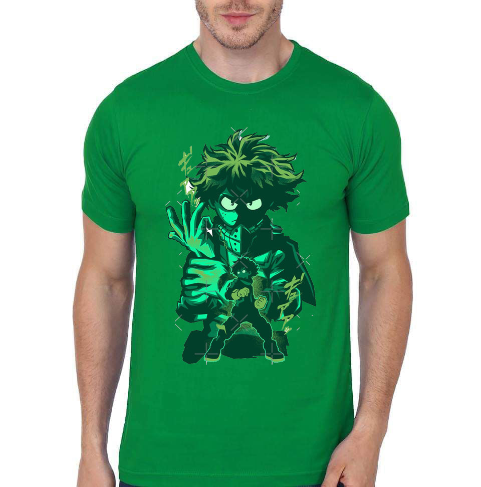 Hero Deku Green T-Shirt Hoodie, Sweatshirt | CoreVibeTees.com