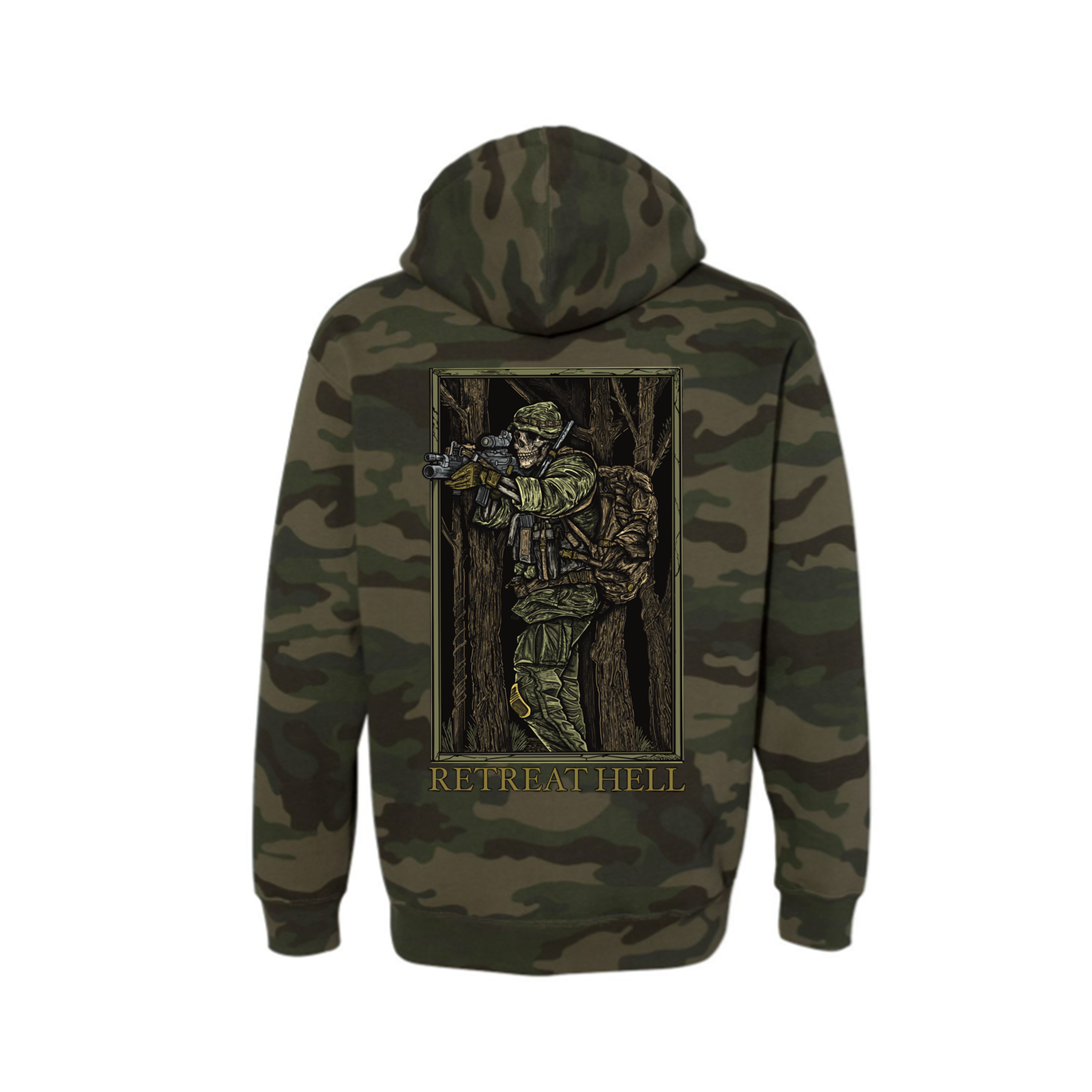 Retreat Hell Hoodie T-Shirts, Sweatshirt | CoreVibeTees.com (Image 3)