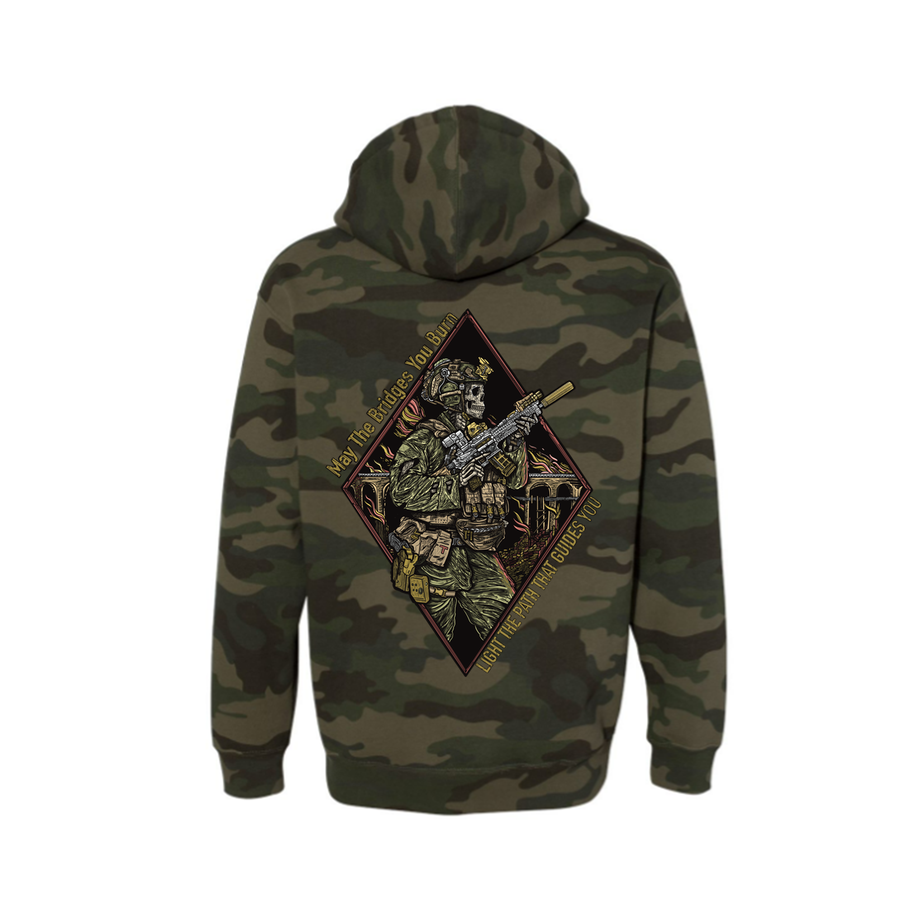 Bridge Burner Hoodie T-Shirts, Sweatshirt | CoreVibeTees.com (Image 3)