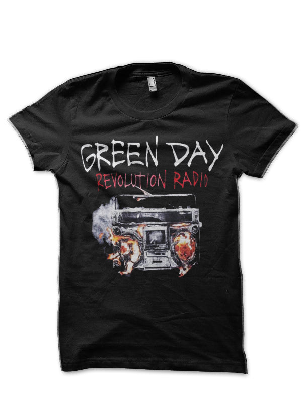 Green Day Rock Band Half Sleeve T-Shirt Hoodie, Sweatshirt | CoreVibeTees.com