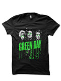 Green Day Half Sleeve Black T-Shirt Hoodie, Sweatshirt | CoreVibeTees.com