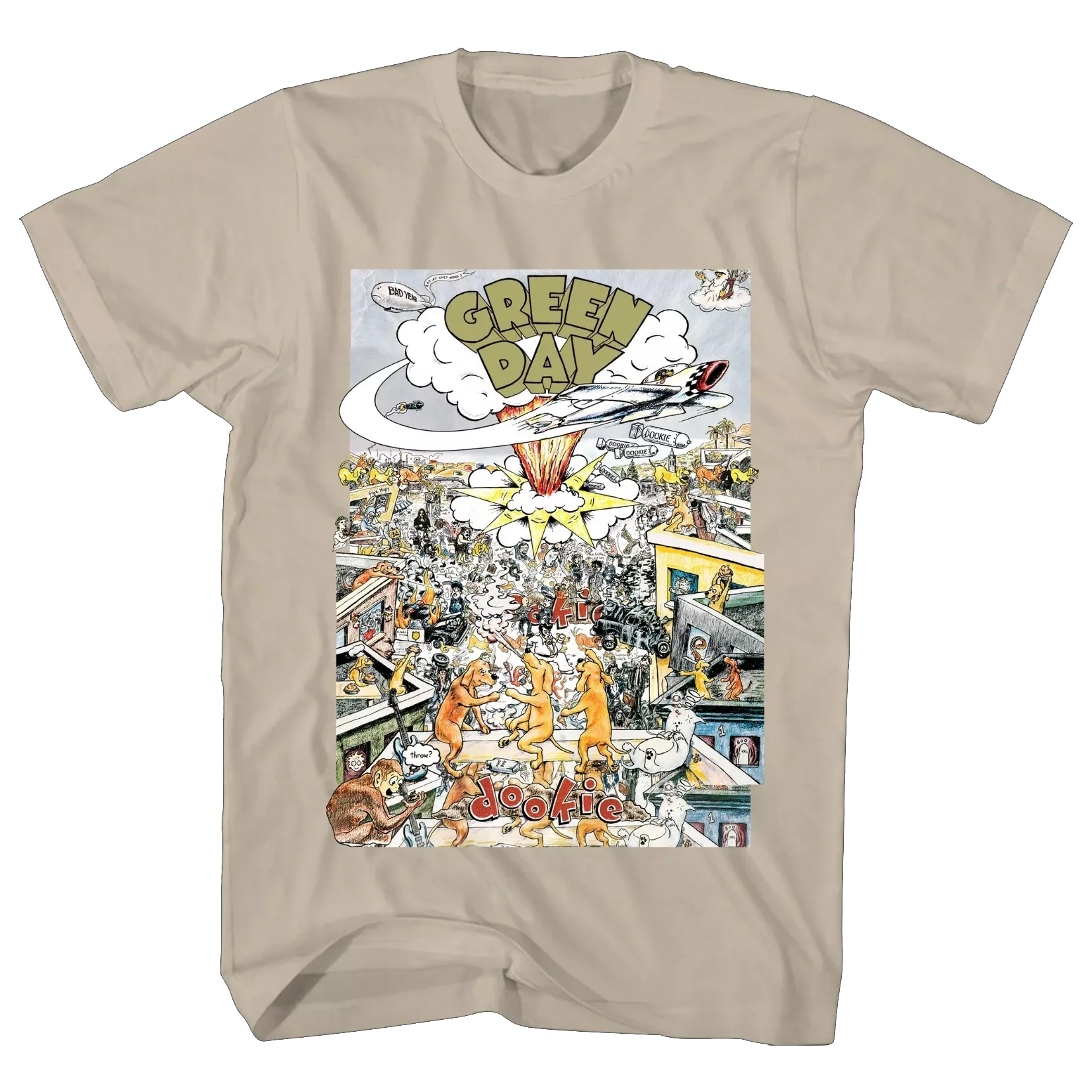 Green Day Dookie T-Shirt Hoodie, Sweatshirt | CoreVibeTees.com