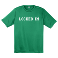 Davis Clarke - Locked In Performance T-Shirt (White Print) Hoodie, Sweatshirt | CoreVibeTees.com (Image 1)