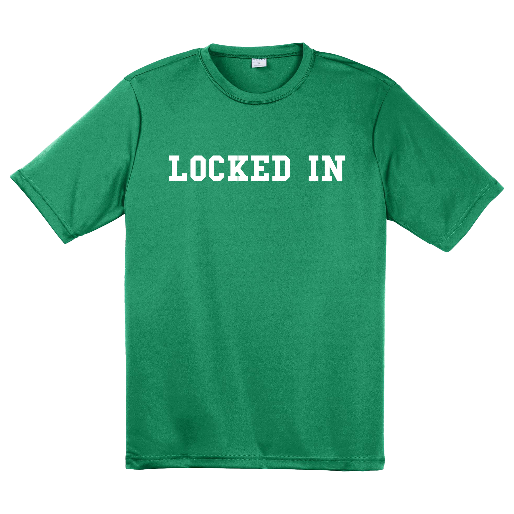 Davis Clarke - Locked In Performance T-Shirt (White Print) Hoodie, Sweatshirt | CoreVibeTees.com (Image 1)