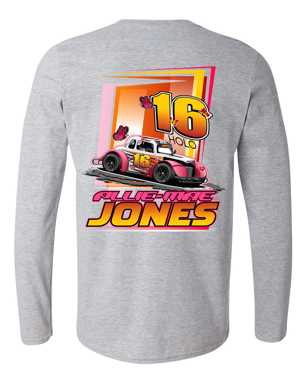 Allie-Mae Long Sleeve T-Shirt Hoodie, Sweatshirt | CoreVibeTees.com (Image 3)