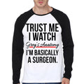 Greyâ€™s Anatomy Raglan T-Shirt Hoodie, Sweatshirt | CoreVibeTees.com