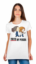 Greyâ€™s Anatomy Youâ€™re My Person White T-Shirt Hoodie, Sweatshirt | CoreVibeTees.com