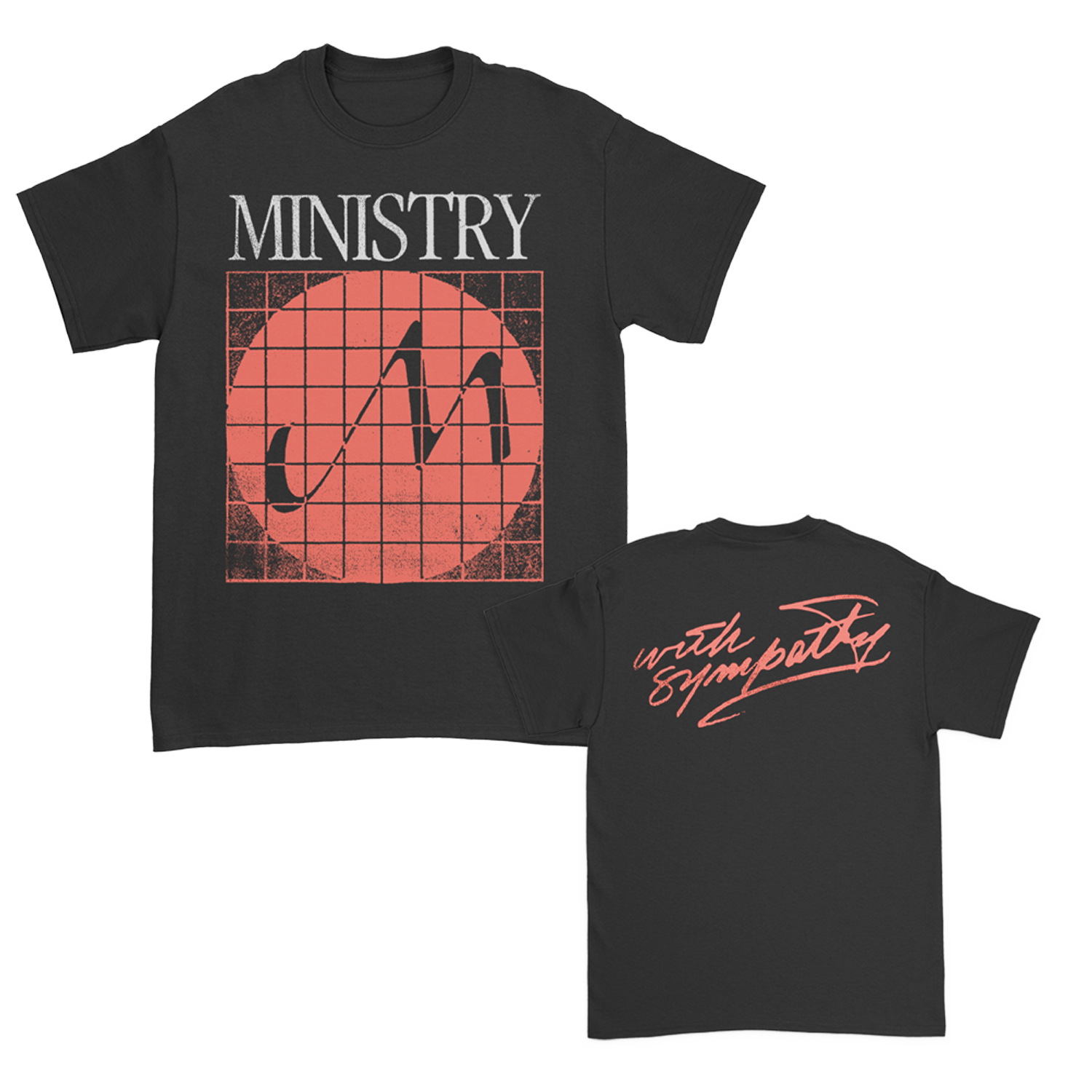 With Sympathy Grid Logo T-Shirt (Black) Hoodie, Sweatshirt | CoreVibeTees.com