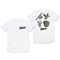 BatWrapz "Outdoorsman Camo" Adult Tee - White Hoodie, Sweatshirt | CoreVibeTees.com (Image 1)