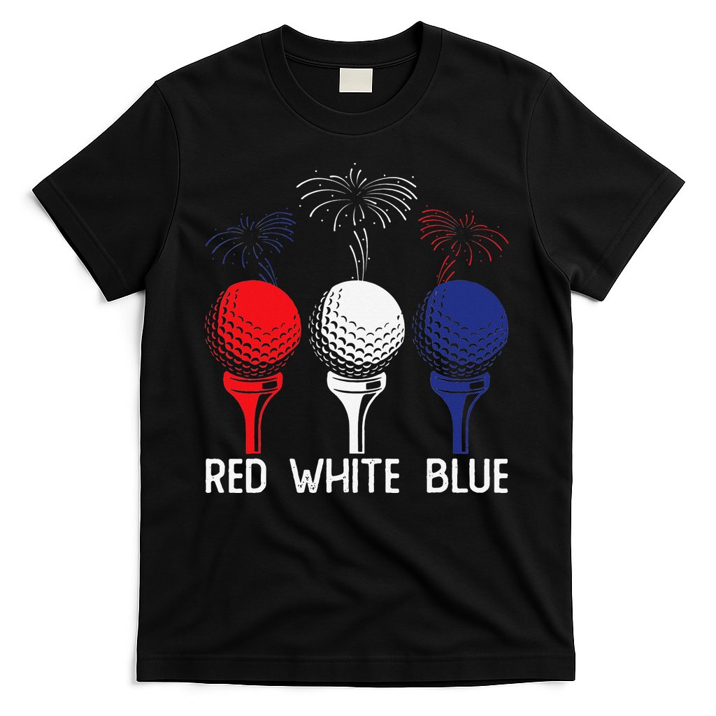 Golf Red White Blue Us Flag Patriotic 4th Of July T-Shirt Hoodie, Sweatshirt | CoreVibeTees.com
