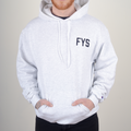 Four Year Strong - Embroidered Logo Hoodie (Ash Gray) T-Shirts, Sweatshirt | CoreVibeTees.com (Image 1)