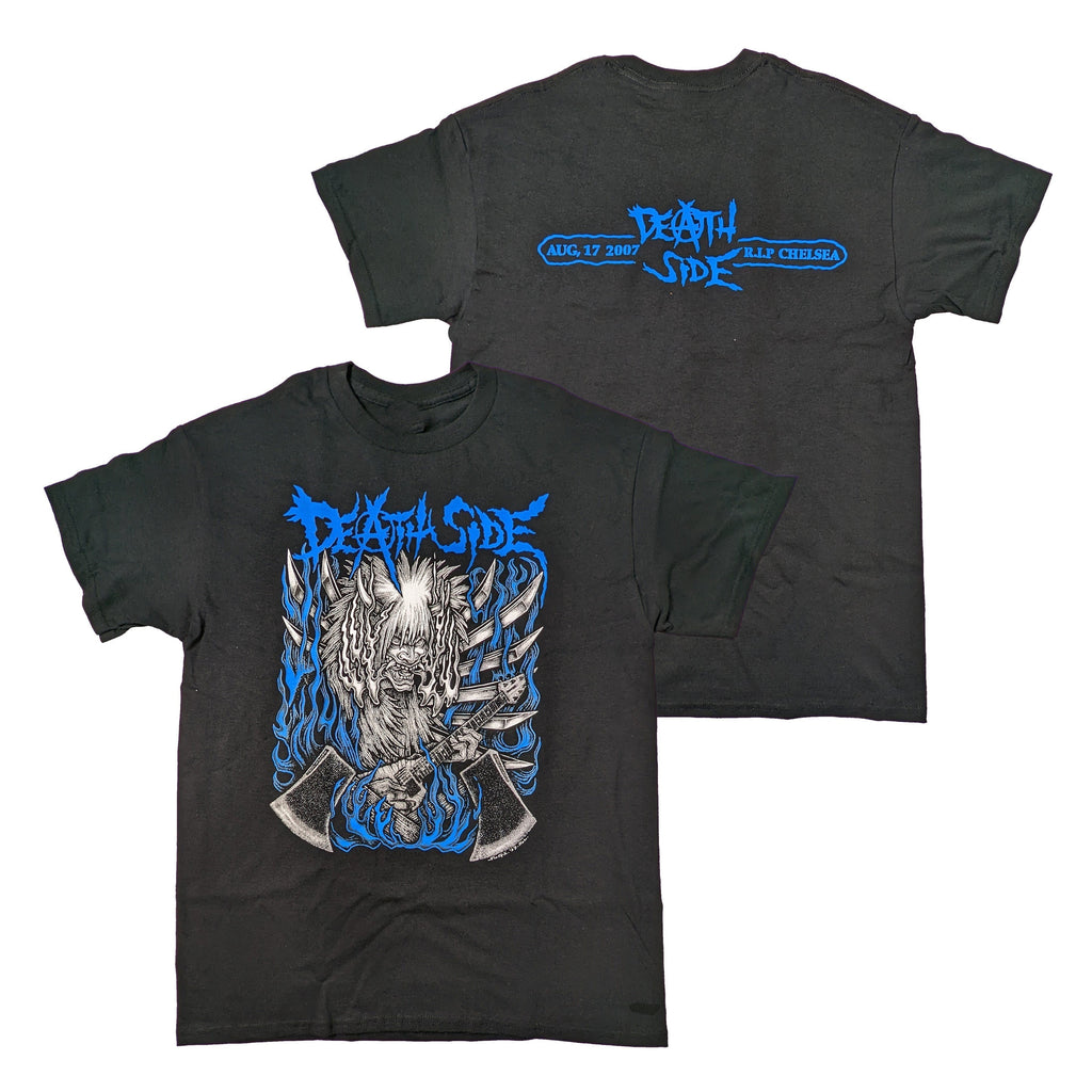 Death Side - Blue Flame t-shirt Hoodie, Sweatshirt | CoreVibeTees.com (Image 1)