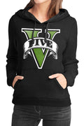 GTA Girls Black Hoodie T-Shirts, Sweatshirt | CoreVibeTees.com