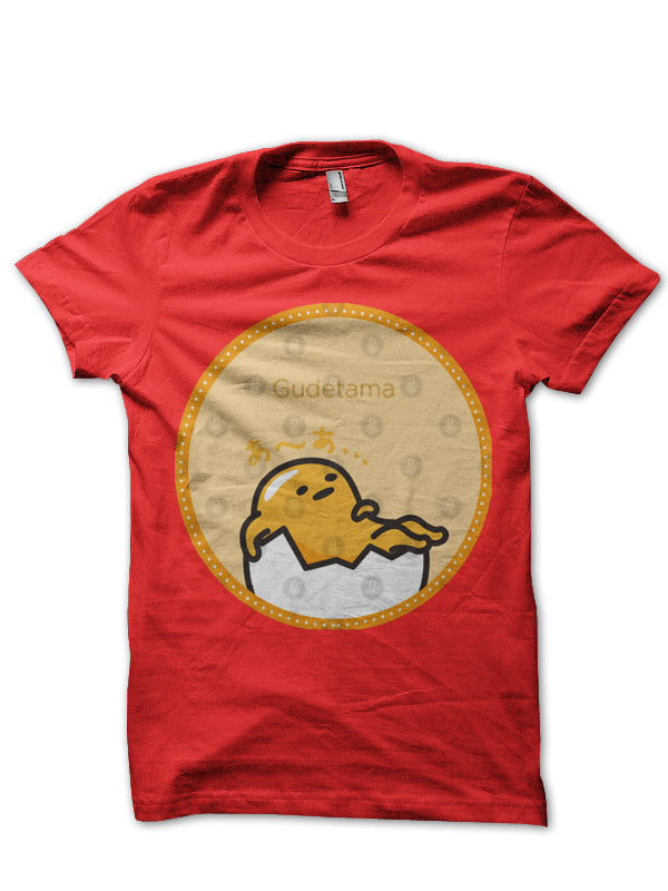 Gudetama Red T-Shirt Hoodie, Sweatshirt | CoreVibeTees.com