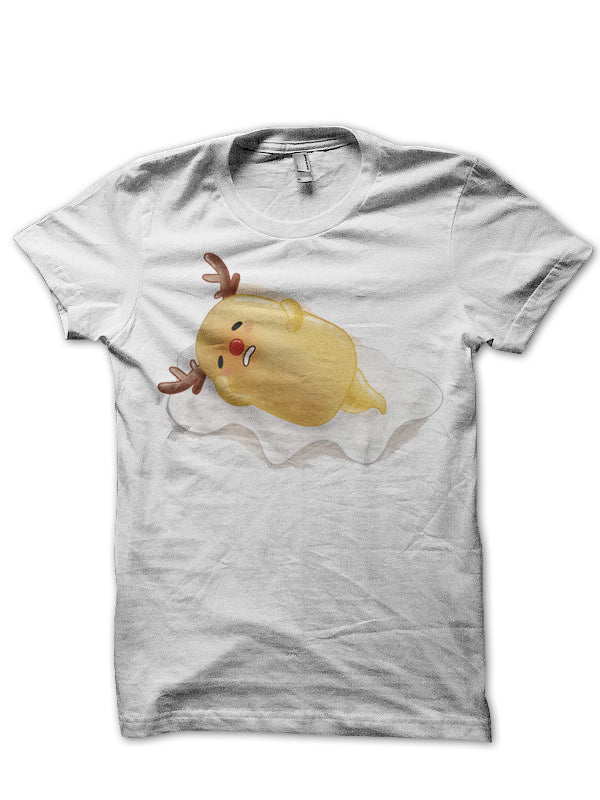 Gudetama White T-Shirt Hoodie, Sweatshirt | CoreVibeTees.com
