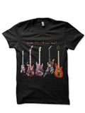 Van Halen Guitars Black T-Shirt Hoodie, Sweatshirt | CoreVibeTees.com