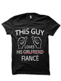 This Girl Loves Her Boyfriend Black T-Shirt Hoodie, Sweatshirt | CoreVibeTees.com
