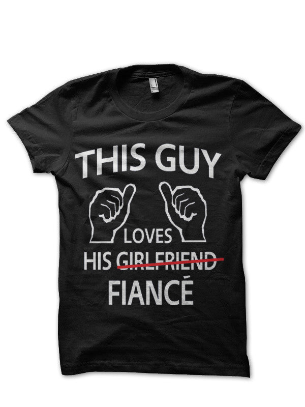 This Girl Loves Her Boyfriend Black T-Shirt Hoodie, Sweatshirt | CoreVibeTees.com