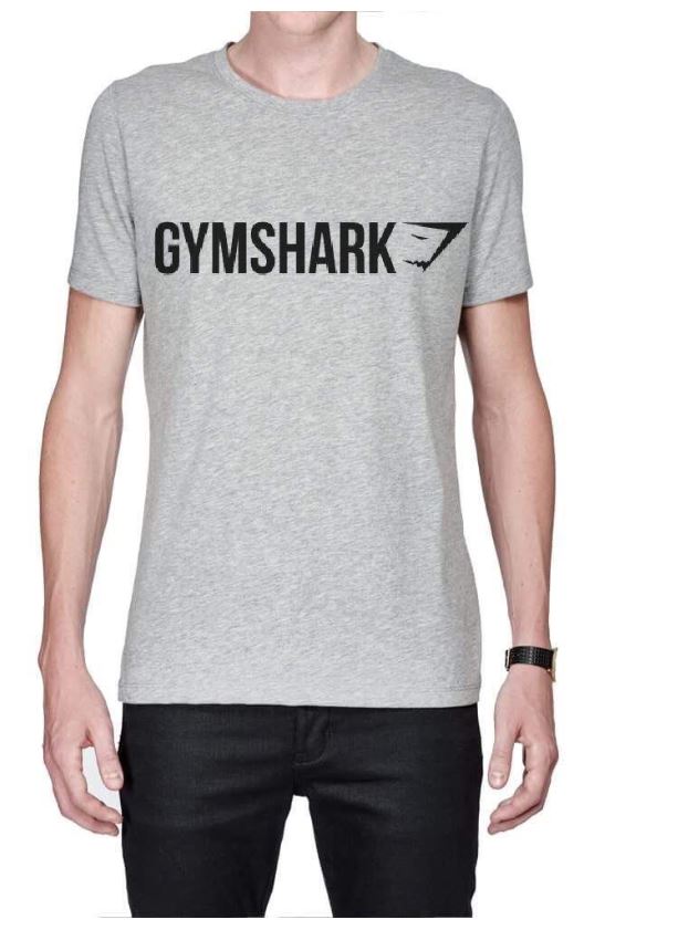 Gymshark Grey T-Shirt Hoodie, Sweatshirt | CoreVibeTees.com